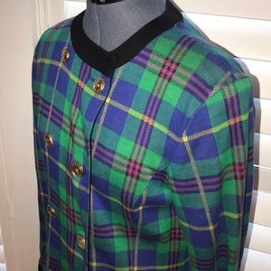 VINTAGE PLAID JACKET